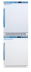 image of Summit ARS6PV-AFZ5PVBIADASTACK 57" Medical Freezer w/ Solid Door Refrigerator, 9.88 Cu Ft 