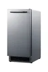 image of Summit BIM26H32 15" Air Cooled Crescent 25 lb Undercounter Ice Machine with 22 lb Bin, ADA