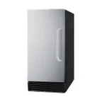 image of Summit BIM44G 15" Air Cooled Full Cube 50 lb Undercounter Ice Machine with 25 lb Bin