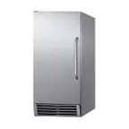 image of Summit BIM44GCSSADA 15" Air Cooled Full Cube 50 lb Undercounter Ice Machine with 25 lb Bin, ADA