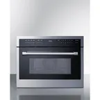 image of Summit CMV115 Electric Built-In Speed Oven, 24"W, 1.55 Cu.Ft Capacity