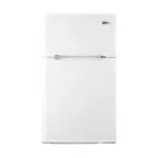 image of Summit CP34WADA 19" Reach-In Compact Refrigerator Freezer in White, ADA Compliant, 3.2 cu. ft.