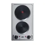 image of Summit CSD2B230 11 1/4" Electric Radiant CookTop w/ (2) Solid Burners, Manual Controls, 3.0 kW, 230v