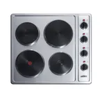 image of Summit CSD4B24 22 3/4" Electric Radiant CookTop w/ (4) Solid Burners, Manual Controls, 5.5 kW, 230v