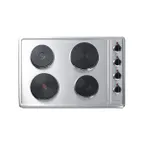 image of Summit CSD4B300 30" Electric Built-In CookTop w/ (4) Solid Burners, Manual Controls, 5.5 kW, 230v
