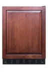 image of Summit CT66BK2SSIFADA 23" Undercounter Refrigerator Freezer, Panel Ready Right Hinged Door, 4.9 cu. ft.