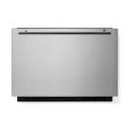 image of Summit FF1DSS24 24" Built-in Outdoor Drawer Refrigerator in Black, Panel Ready Front, 1.6 cu. ft.