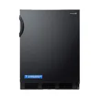 image of Accucold FF6BKBI7ADA Built-in or Freestanding Undercounter Refrigerator in Black, ADA Compliant, 5.5 cu. ft.