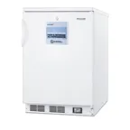 image of Accucold FF6LW7NZ Freestanding Undercounter Nutrition Center Refrigerator in White, w/ Door Storage, 5.5 cu. ft.