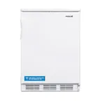 image of Accucold FF7LWBI Built-in or Freestanding Undercounter Refrigerator in White, Reversible Door, 5.5 cu. ft.