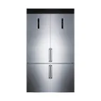 image of Summit FFBF181ES2KIT48 Reach-In Refrigerator Freezer, Stainless Steel, w/ Door Storage, 23.4 cu. ft.