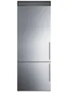 image of Summit FFBF279SSXIMH72LHD 28" Bottom Freezer Refrigerator w/ Stainless Steel Left Hinged Doors, w/ Icemaker, 14.6 cu. ft.