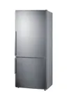 image of Summit FFBF284SSIM 28" Bottom Freezer Refrigerator w/ Stainless Steel Doors, Icemaker, 14 cu. ft.