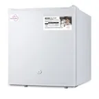 image of Summit MC2 18.75" Undercounter Breast Milk Refrigerator, White, 1.7 cu. ft.