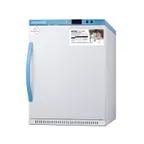 image of Accucold MLRS62BIADAMC 23.38" Undercounter Breast Milk Refrigerator w/ 4 Shelves, White, 6 cu. ft.