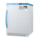 image of Accucold MLRS6MC 23.38" Undercounter Breast Milk Refrigerator w/ 4 Shelves, White, 6 cu. ft.