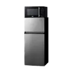 image of Summit MRF73PLA 18.5" Breast Milk Refrigerator w/ Microwave, Black, 4.5 cu. ft.