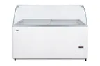 image of Summit NOVA45GDC 53" Flat Lid Ice Cream Display Freezer, 14.1 cu. ft.