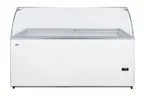 image of Summit NOVA53GDC 61" Flat Lid Ice Cream Display Freezer, 17.8 cu. ft.