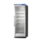 image of Summit PTHC155G Glass Door PureTherm Blanket Warmer, 12.17 cu. ft., 90°-140°F
