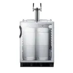 image of Summit SBC56GBIADA 24" 1 Tower Draft Beer Cooler Dispenser, 5.5 cu. ft.