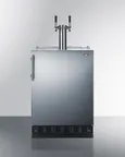 image of Summit SBC7BRSCF2 Cold Brew Coffee Kegerator, 24" Wide, Height Adjustable, Freestanding - 115V
