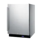 image of Summit SCFF53BCSS Built-in or Freestanding Undercounter Freezer, Stainless Steel, 4.7 cu. ft.