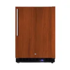 image of Summit SCFF53BIF Undercounter Freezer in Black, w/ Panel Ready Door, 4.7 cu. ft.
