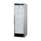 image of Summit SCR1301 23" Slim Merchandiser Refrigerator w/ Right Hinged 1 Glass Door, 12.4 cu. ft.