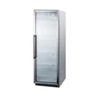 image of Summit SCR1400WCSS Beverage Center with Right Hinged Glass Door, Stainless Steel, 12.6 cu.ft