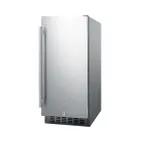 image of Summit SPR316OSCSS 15" Built-in Outdoor Refrigerator in Stainless Steel, 3 cu.ft