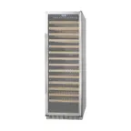 image of Summit SWC1926BCSS 24" Glass Door Wine Refrigerator, Single Temperature, 165 Bottles