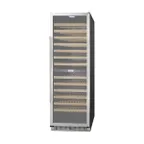 image of Summit SWC1966B 24" Glass Door Wine Refrigerator, Dual Temperature, 162 Bottles