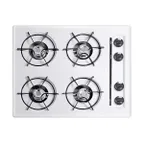 image of Summit WLL03P 24" Built-In LP Gas Cooktop/Hotplate with (4) Burners, Off-Grid Design, 36.000 BTU