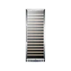 image of Summit SWC1926 24" Glass Door Wine Refrigerator, Single Temperature, 171 Bottles