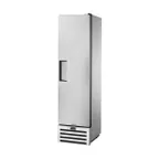 image of True T-11-HC 19" 1-Section Reach-In Refrigerator w/ Solid Door, Bottom Mount, Stainless Steel Front-Aluminum Sides