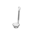 image of TableCraft Products 4039 Taco Salad Shell Basket, Chrome-Plated Metal, 15"L Handle