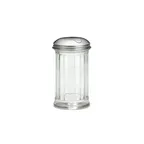 image of TableCraft Products 57S Pourer - 12 Oz Glass Dispenser with Steel Flap Top, Dishwasher Safe