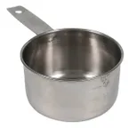 image of TableCraft 724D 1 Cup Stainless Steel Measuring Cup,Dishwasher Safe