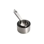 image of TableCraft Products 725 Heavy Weight Stainless Steel Measuring Cups
