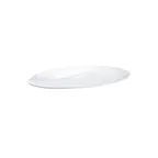 image of TableCraft Products CW11068MM Oblong Platter, 25-3/8" x 12" x 1-7/8", Aluminum, -20°F, NSF