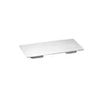 image of TableCraft CW690E2 Food Template, 13½" x 21⅝" Steel Inset, Silver, 16‑Gauge, Dishwasher Safe