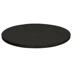 image of TableCraft Products CWALC3RSATBK Tabletop Cover, 30" Dia. X 1"H, Round