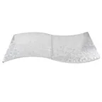 image of TableCraft Products CWALS8RSATCL Table Cover, Two-Piece, 96"W X 47"D X 1"H
