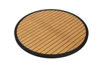 image of Tarrison AOG38RD36BLNA Ace II Round Table Top, 36" Diameter, All Weather Plywood, Black and Natural Finish