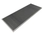 image of Tarrison AOG38RT82SSST Ace II Rectangle Table Top, 28"W x 72"D, All Weather Plywood, Silver and Slate Finish