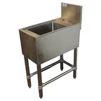 image of Tarrison TA-BHS2418 18" 1 Compartment Underbar Hand Sink Unit - Free Standing 