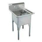 image of Tarrison TA-CDS124-KIT 29" One Compartment Sink, 24"W x 24"L Bowl Without Drainboards