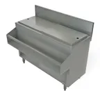 image of Tarrison TA-CMU42NCR 42" Insulated Underbar Ice Bin / Cocktail Mix Unit 