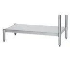 image of Tarrison TA-DTU30606S 60" Dishtable Undershelf w/ 22"D, Stainless Steel Construction, 6" Legs